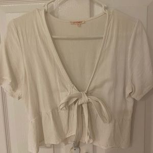 pacsun front tie shirt